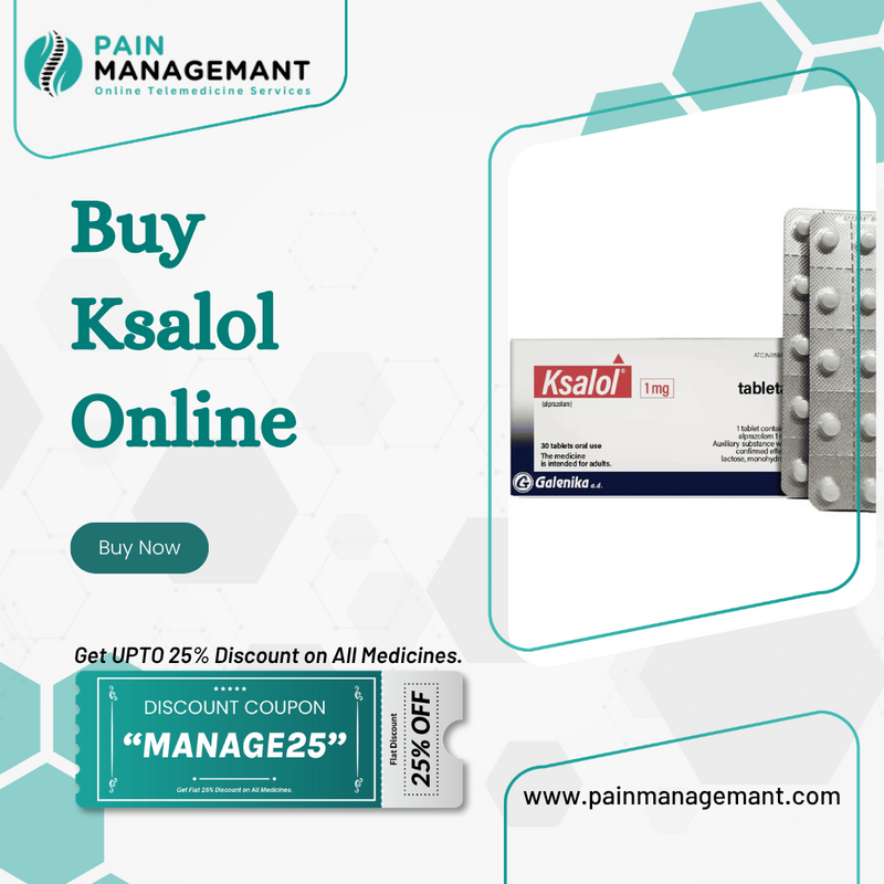 Buy Ksalol Online for  Fast and Doorstep Delivery