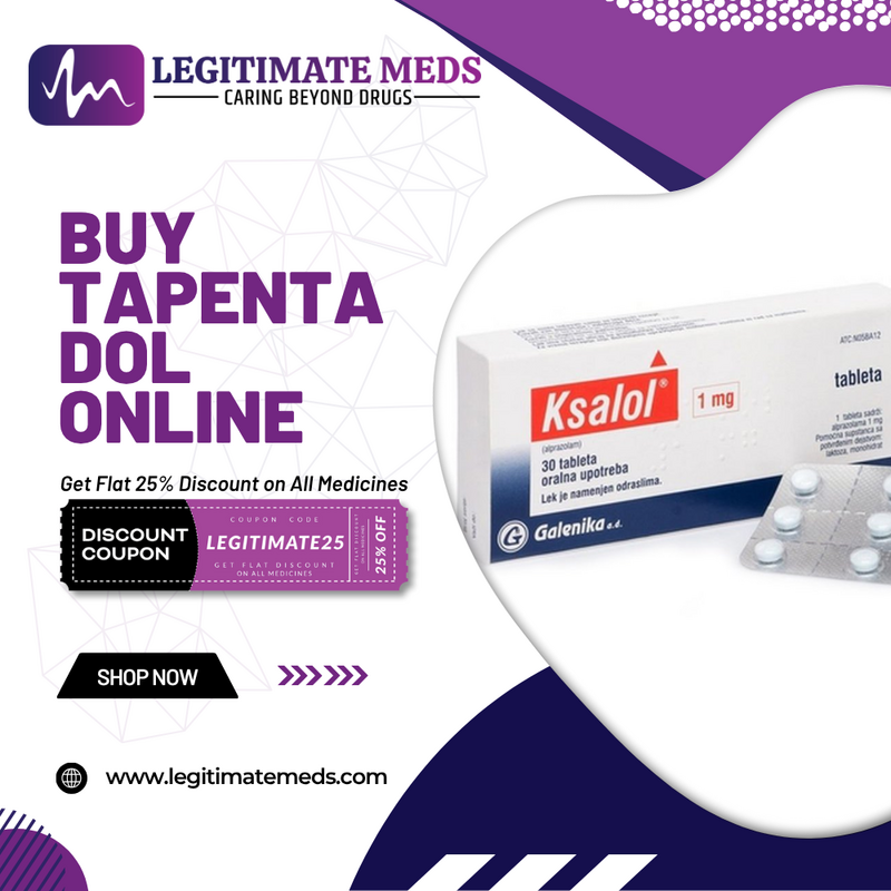 Purchase Tapentadol With Secure  Prescription-Approved Access