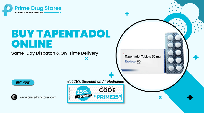 Purchase Tapentadol  Online No-Wait Digital Route