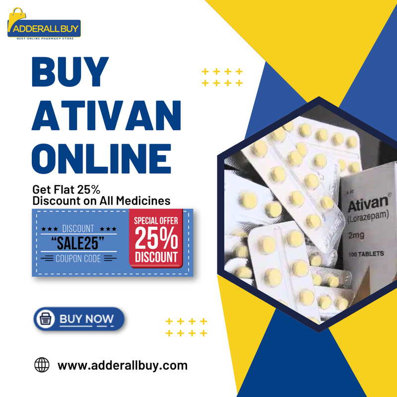 Buy Ativan 2Mg Online  Overnight With Trusted Pharmacy Access