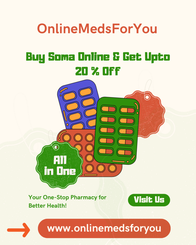 Buy Soma 350mg Online Quick  Access & Reliable Home Delivery