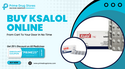 Within 1 Hour Get Ksalol Online Overnight Shop From Home