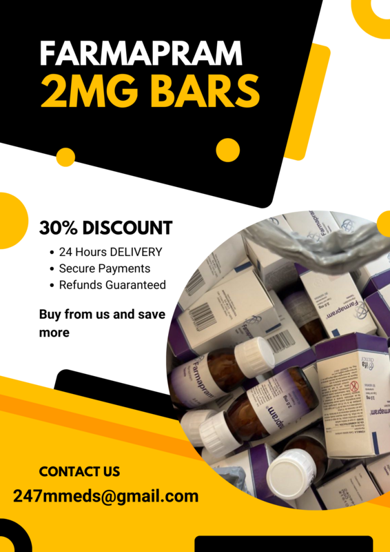 Best Place to Buy Farmapram 2mg Bars Online Today Discreetly 