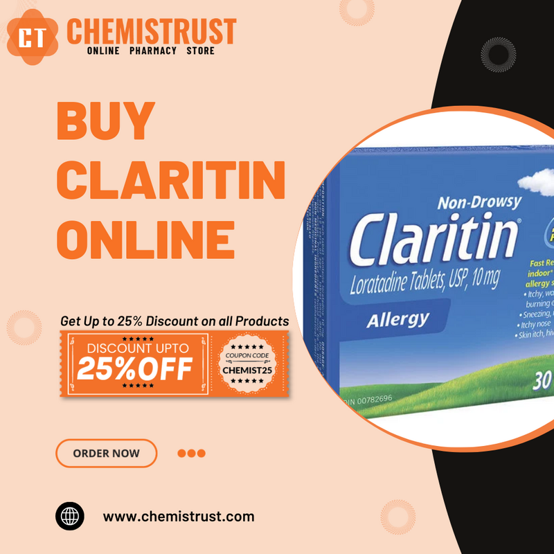 Get Claritin Online –  Delivered in Minutes with No RX