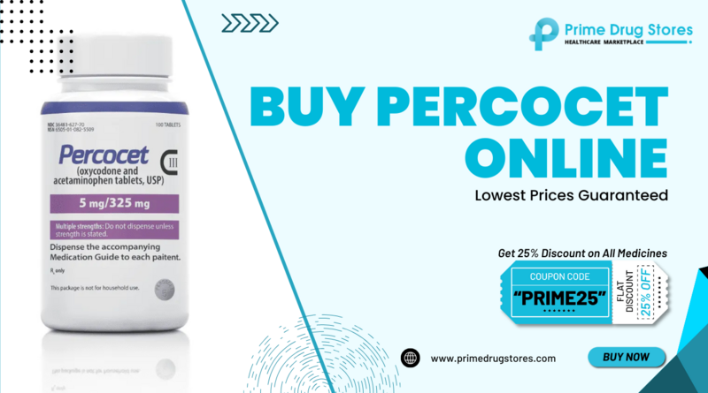 Best Place To Buy Percocet Online with No-Rx Securely
