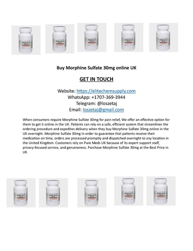 WhatsApp: +1707-369-3944 Buy Morphine Sulfate 30mg online UK