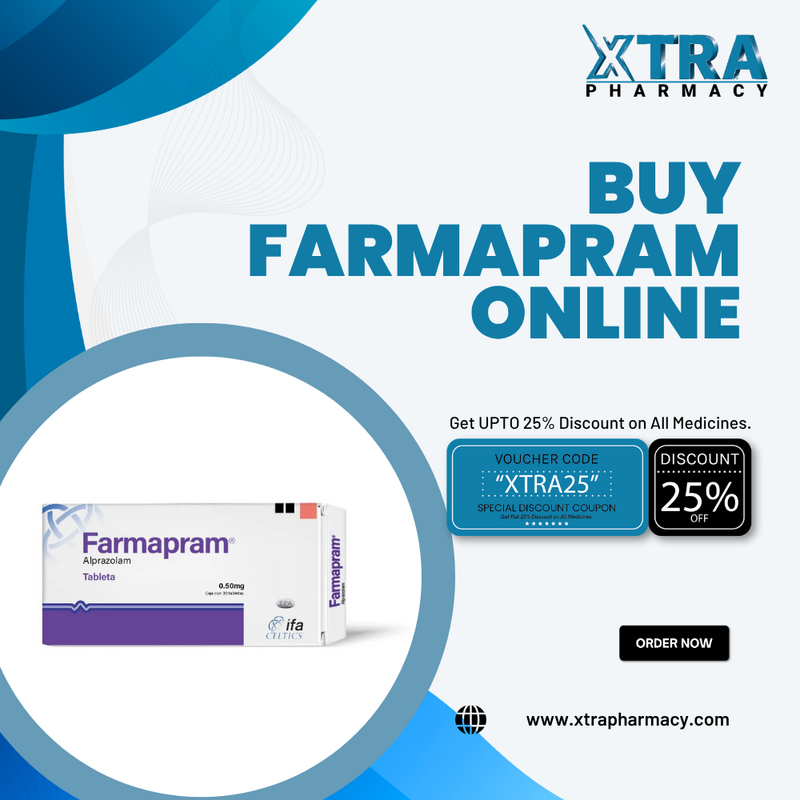 Get Farmapram Online Trusted Doctor  Script Accepted Pharmacy