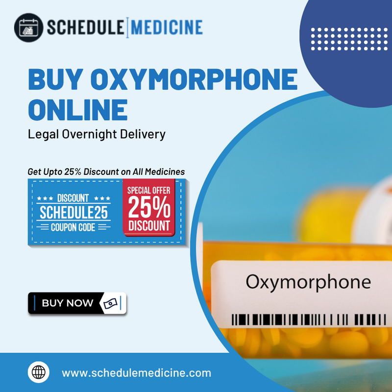 Get Oxymorphone Online Prescription -Free Purchase Access