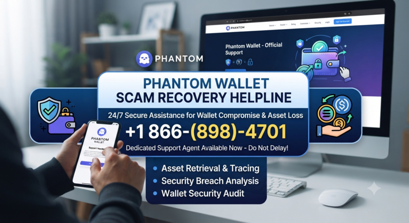 Solve +1 866-(898)-4701 Phantom Wallet Scam Money Recovery Customer Service Guide