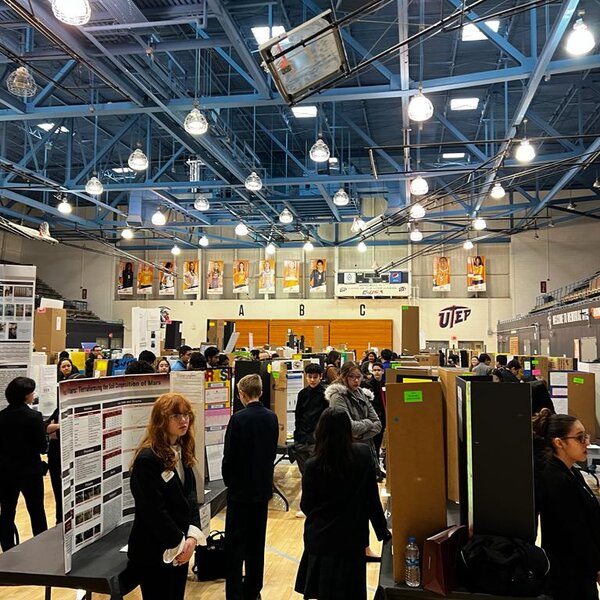 View from the Insights' 2023 Sun Country Regional Science & Engineering Fair hosted at the University of Texas at El Paso