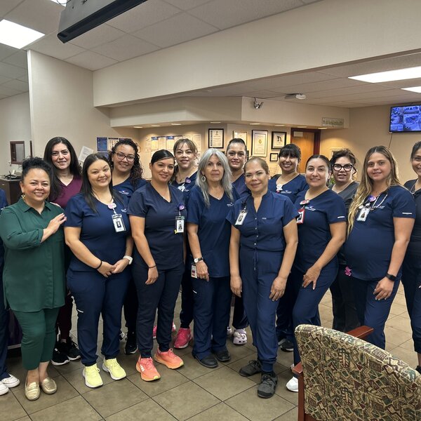 Our dedicated nursing team - delivering the highest quality care with compassion, ensuring comfort and support for patients and their loved ones. 