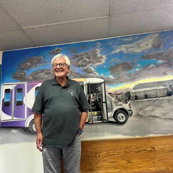 Friar Jarek who leads the Holy Family Migrant Shelter 