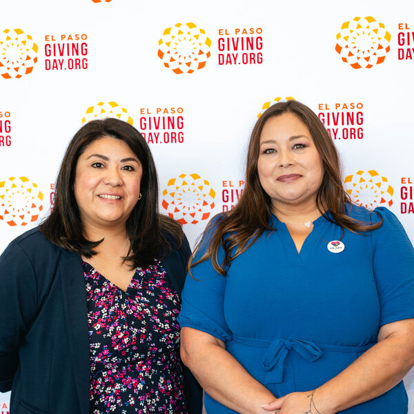 Heart Gallery of El Paso's Executive Director (Left) Vanessa Leon, and Coordinator (Right) Renee Zapien.