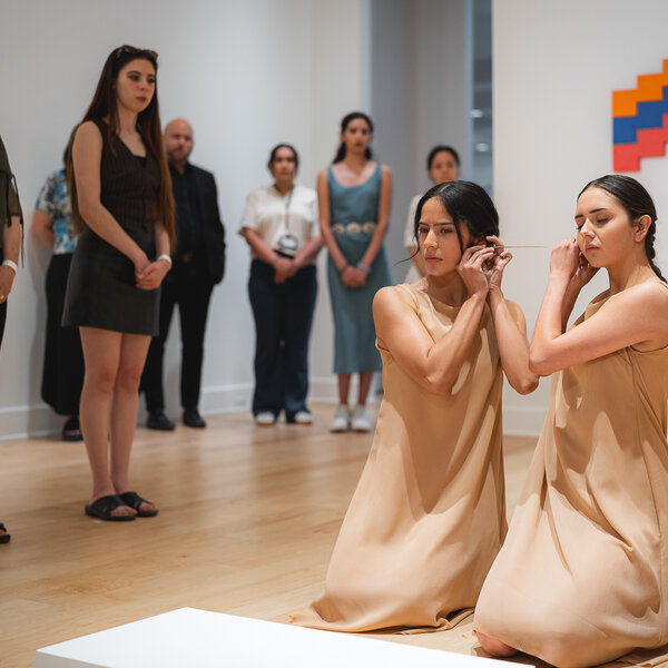Performance of Haydee Alonso's "Bad" hyphens separate; "good" hyphens attach. Photo (C) Miguel Eduardo Vargas 2024. 