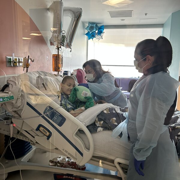 We were honored to celebrate our patient’s 17th birthday by gifting her a Memory Bear 🧸💜 A small token filled with love, to bring comfort and remind her she is never alone.
