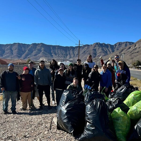 Fred Wilson Ave Pickup in the Northeast in January 2025. Our first pickup with double digit volunteers!