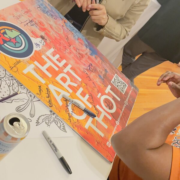 At the launching of "The Art of Thōt" Project