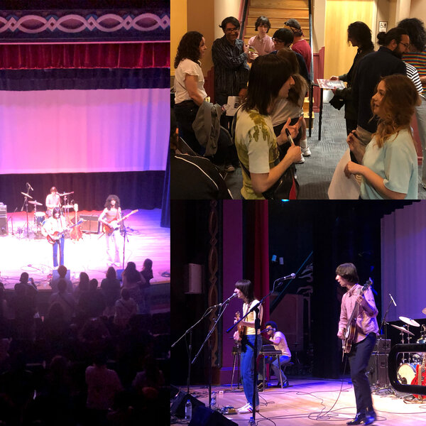 The Lemon Twigs performing and interacting with fans in Las Cruces, NM on May 21, 2025. Photos by Vincent Edward Arrieta.
